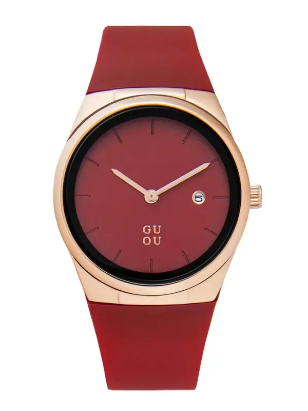 

Наручные часы женские GUOU GU8160 красные, GU8160