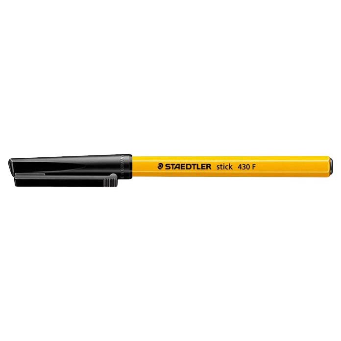 

Ручка шариковая Staedtler, одноразовая, толщина линии F Черный
