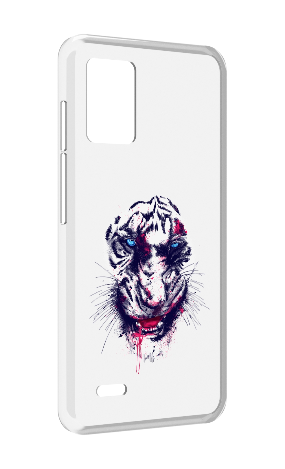 

Чехол MyPads безумный тигр для UMIDIGI Bison X10S / Bison X10G, Прозрачный, Tocco