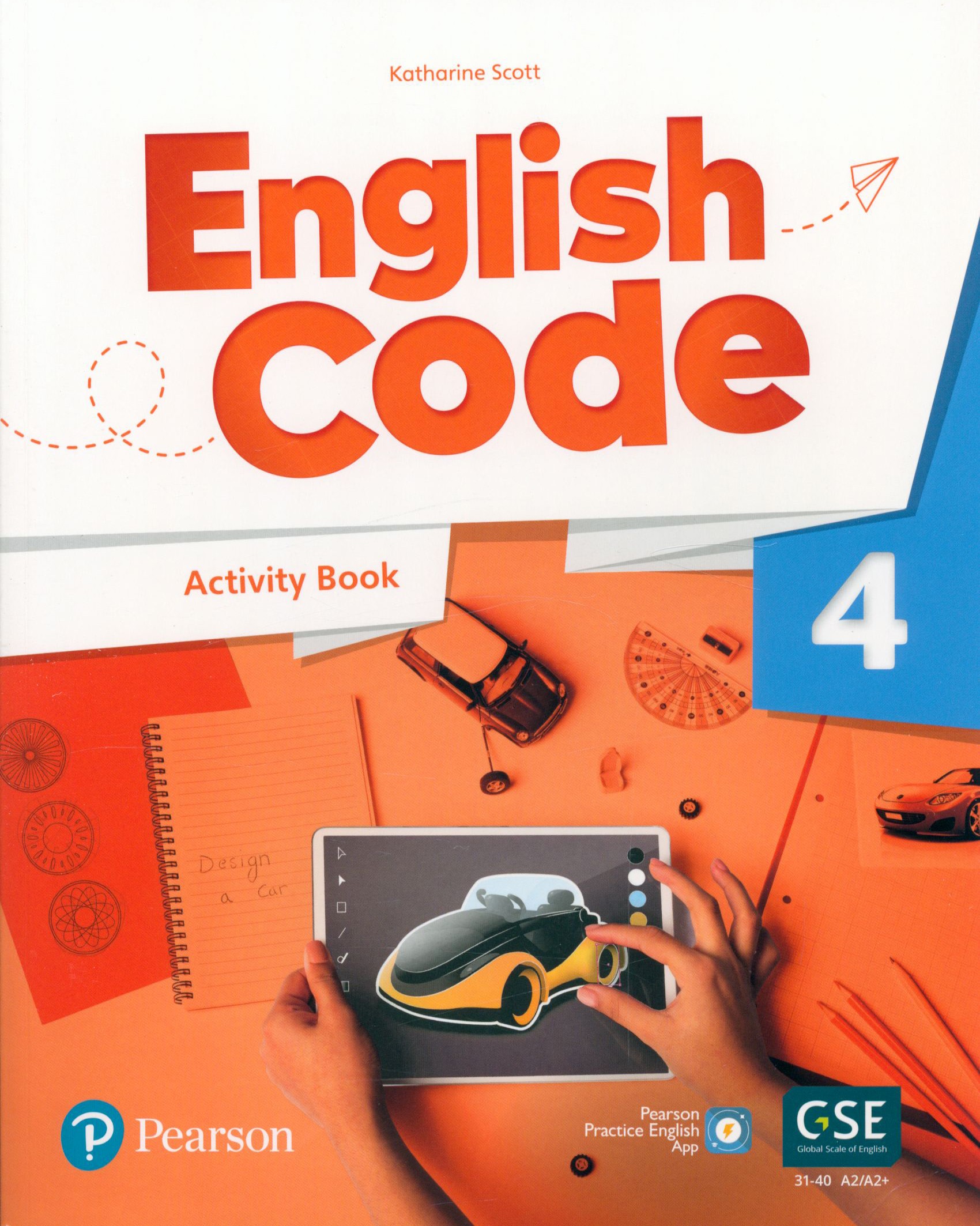 

English Code Level 4 Activity Book with Audio QR Code and Pearson Practice English App