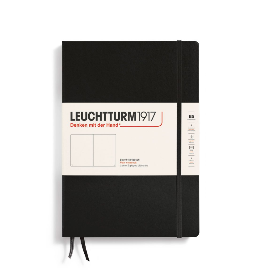 

Блокнот Leuchtturm1917 Classic Composition 366183 109л, Без разметки, B5, твердая обложка