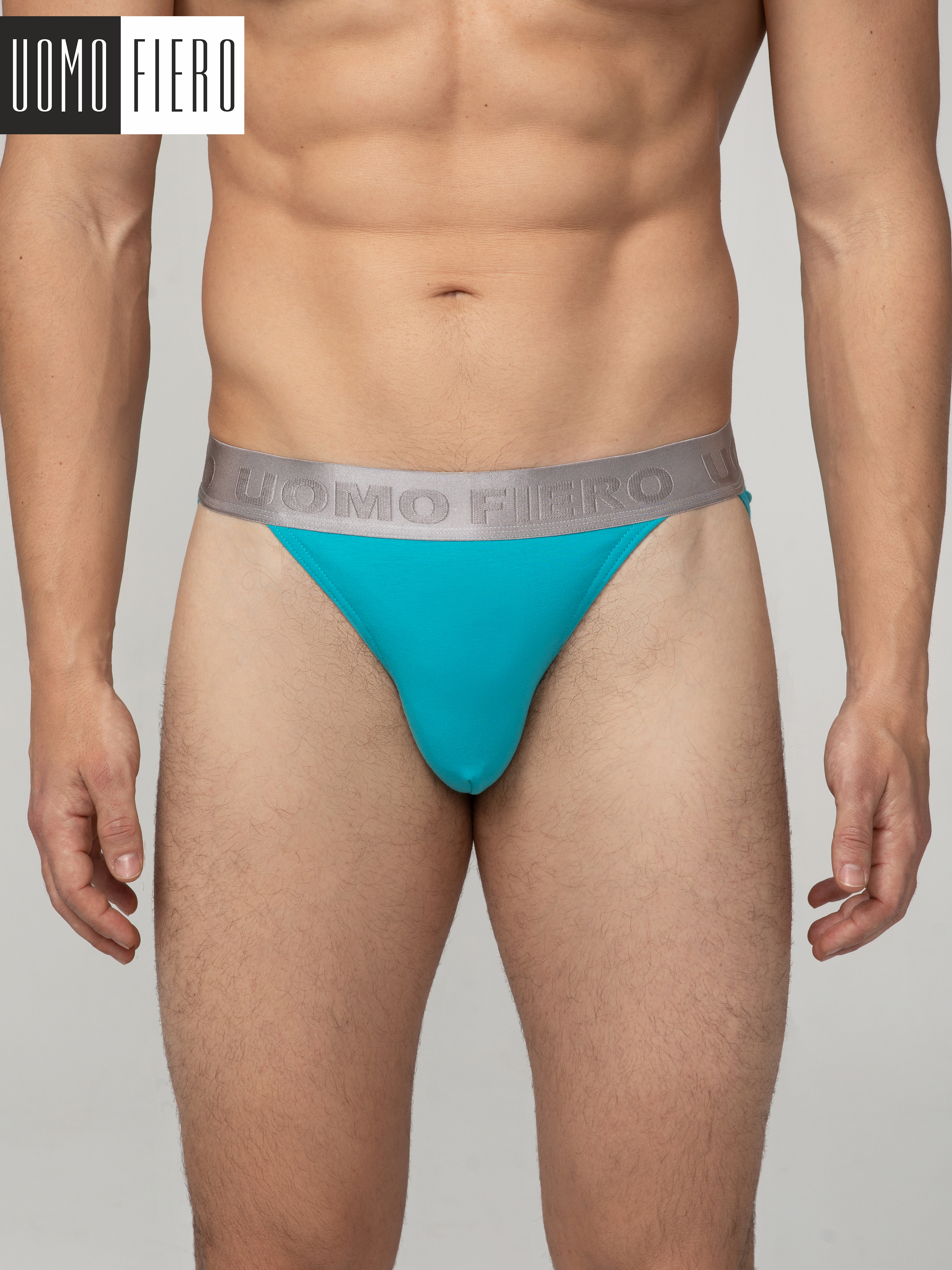 Трусы мужские UOMO FIERO 036FT голубые XXL