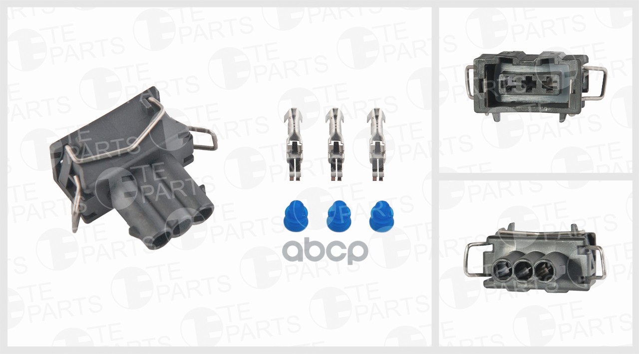 

Разъём 3х Контактный (Комплектация: 3-Pin, 3 Уплотнения) TE PARTS арт. 7810113