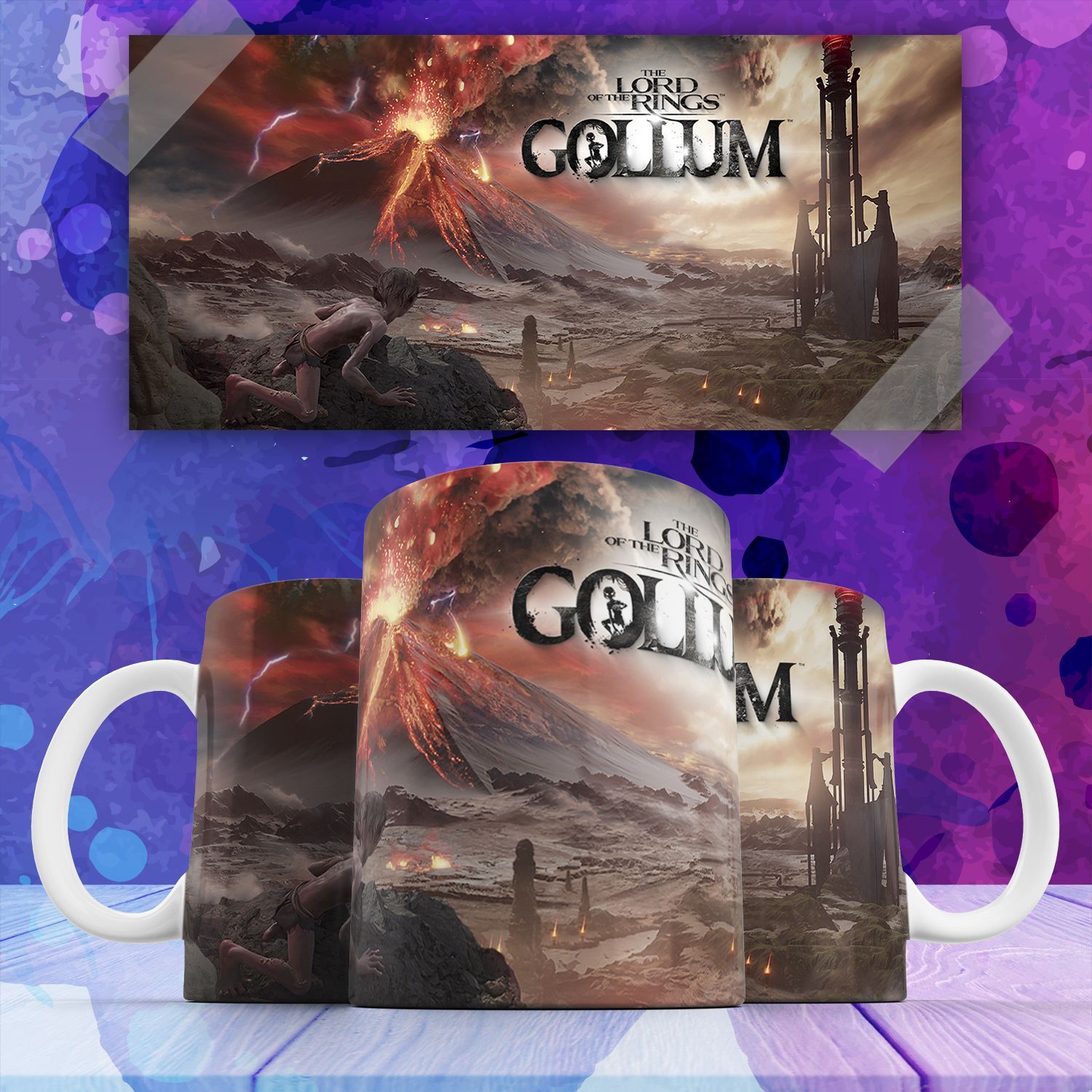 

Кружка игра The Lord Of The Rings Gollum Голлум 330 мл