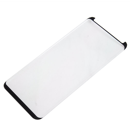 

Защитное mini стекло для Samsung S8+ с черной рамкой