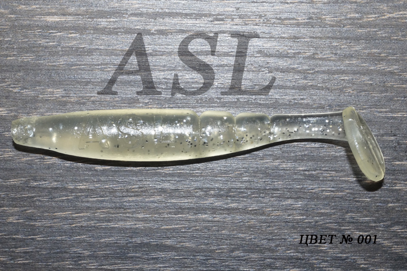 

Силиконовая приманка ASL Самурай цв. 001 L-10см 5шт/уп, Самурай