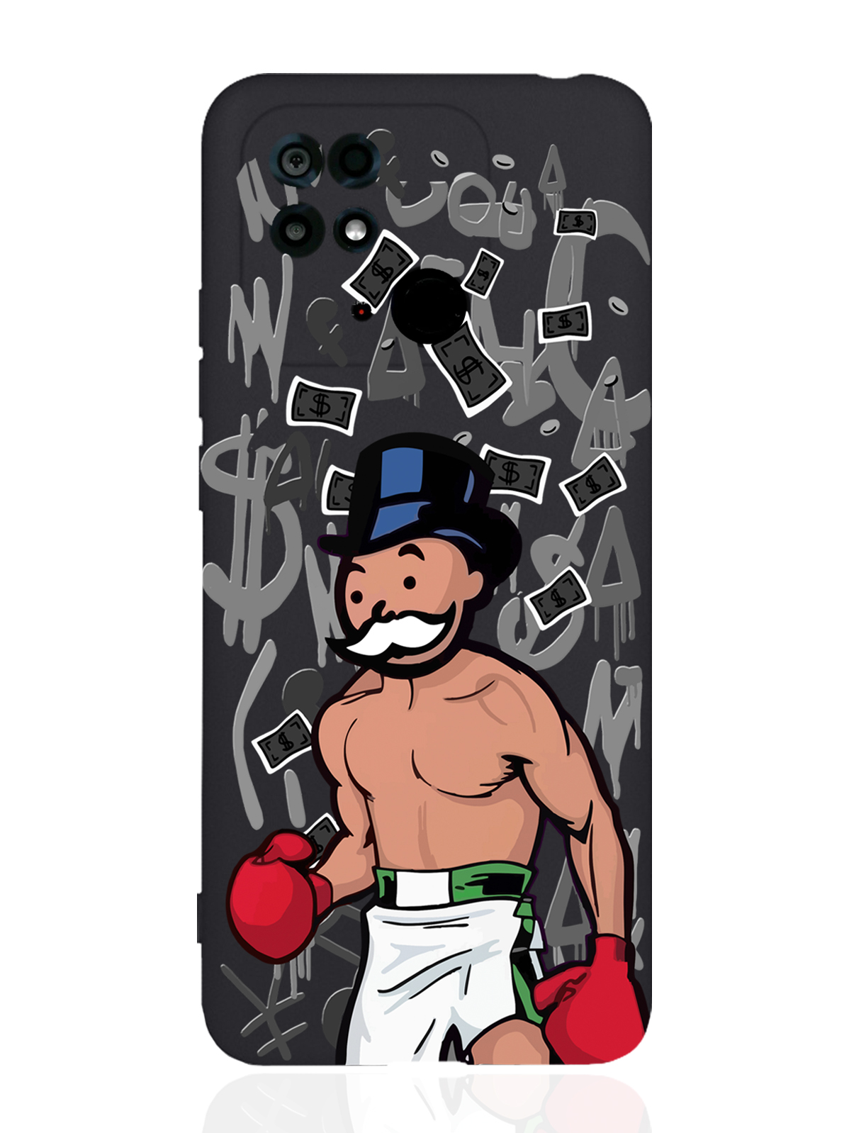 

Чехол MustHaveCase Xiaomi Redmi 10C Monopoly Boxing черный, Разноцветный, Xiaomi Redmi 10C Monopoly Boxing Монополия Боксер