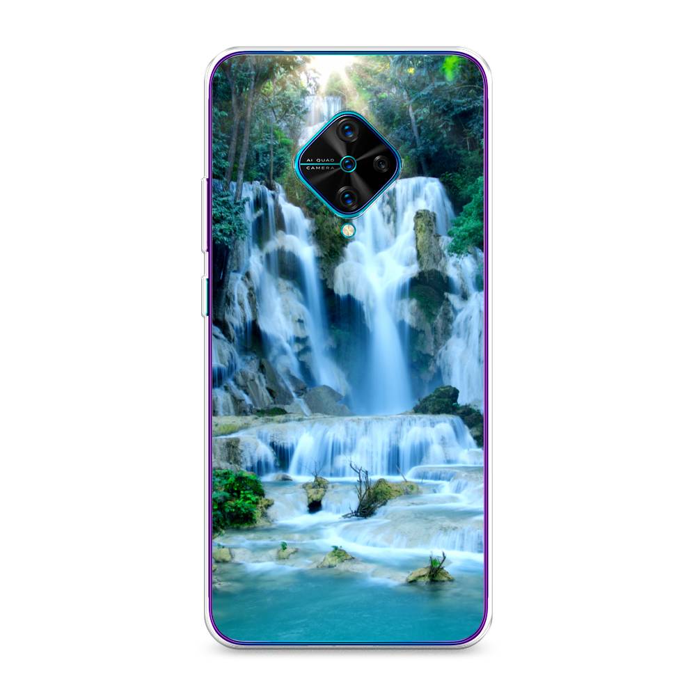 фото Силиконовый чехол "водопад 8" на vivo y9s awog