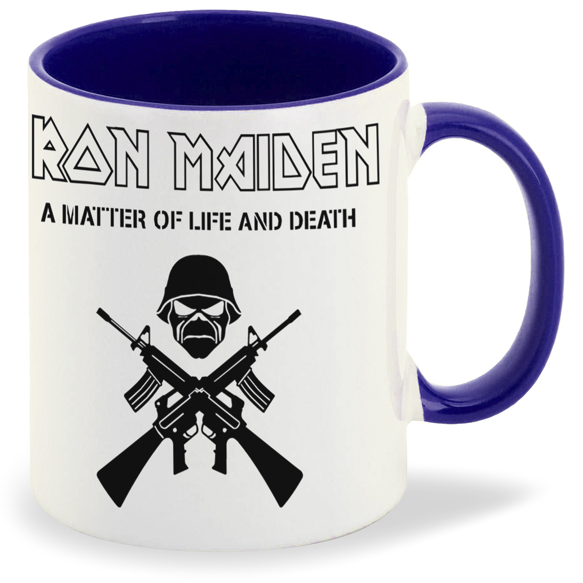 

Кружка CoolPodarok Iron maiden A matter of life and death, Iron maiden A matter of life and death