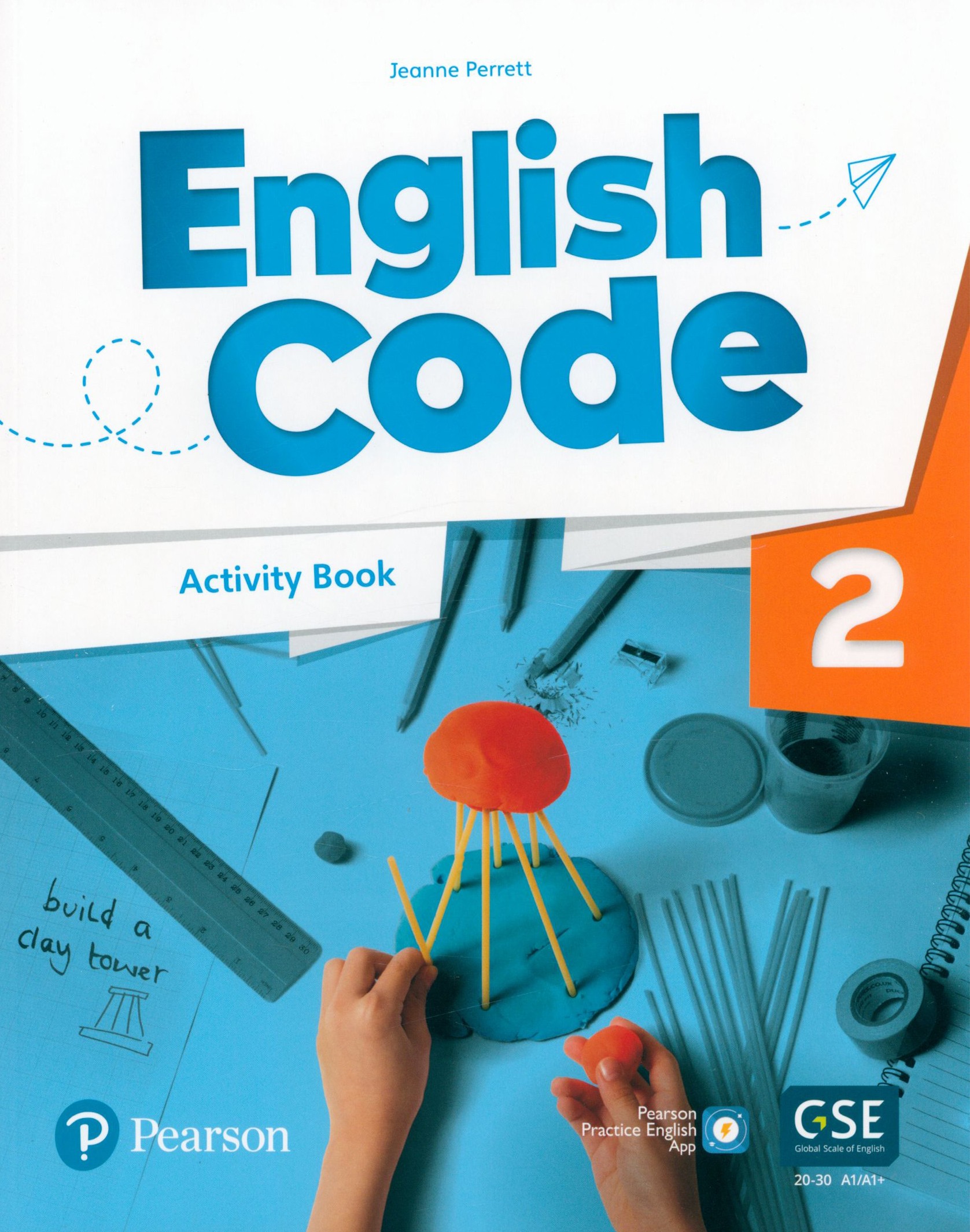 

English Code Level 2 Activity Book with Audio QR Code and Pearson Practice English App