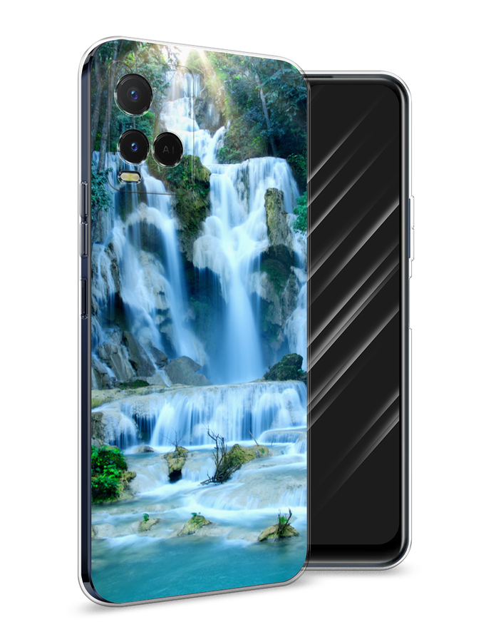 

Чехол Awog на Vivo Y21e "Водопад 8", Разноцветный, 266350-4
