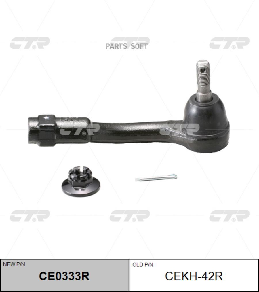 

(Старый Номер Cekh-42R) Наконечник Рулевой Тяги Прав. CTR CE0333R