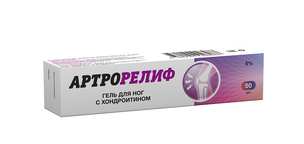 

Гель для тела Артрорелиф с хондроитином 5% 50 г 1 шт.