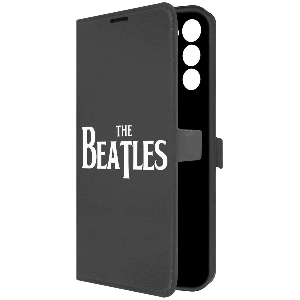 

Чехол-книжка Krutoff Eco Book для Tecno Spark Go 2022 Beatles черный