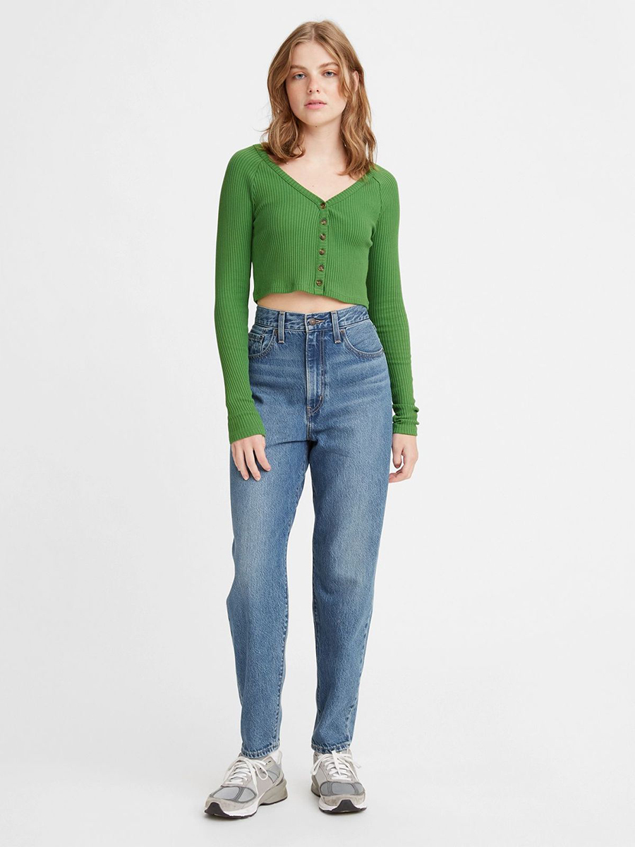 

Джинсы женские Levi's Women High Loose Taper Jeans голубые 27/27, Women High Loose Taper Jeans