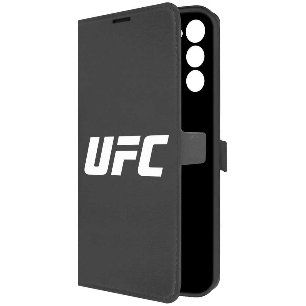 

Чехол-книжка Krutoff Eco Book для Tecno Spark Go 2022 UFC черный