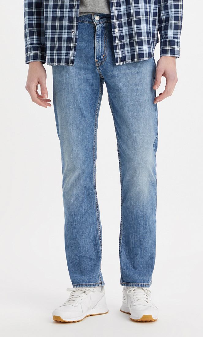 

Джинсы мужские Levi's 04511-5646 голубые 33/32, Голубой, 04511-5646