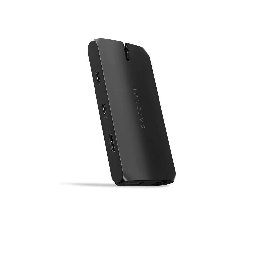 фото Разветвитель для компьютера satechi type-c on-the-go multiport adapter - black (st-ucmbak)