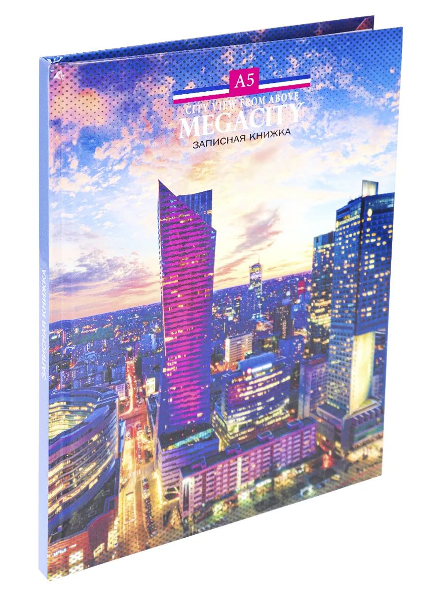 

Записная книжка ProfPress вечерний мегаполис а5 80л/К80-5598, К80-5598