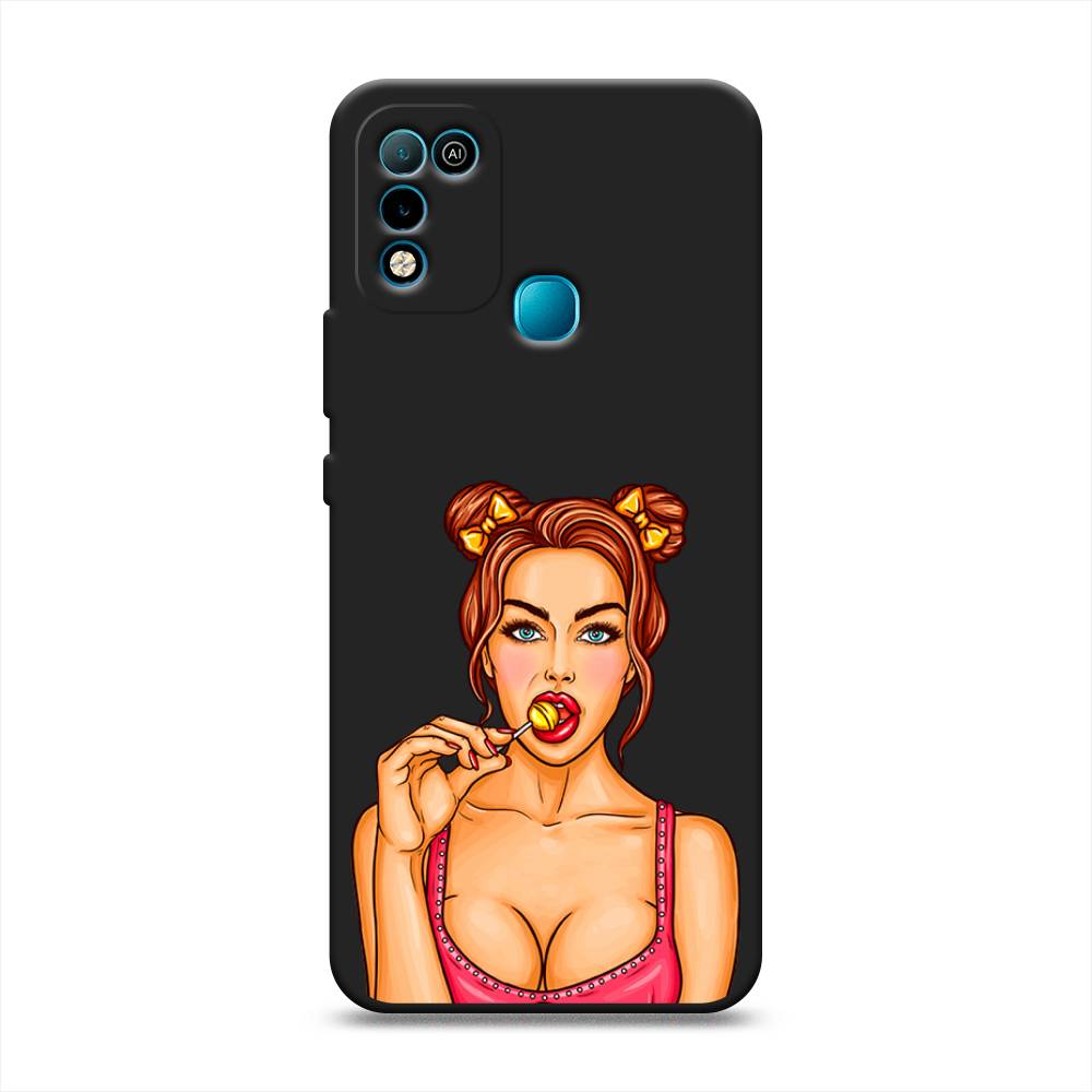 

Чехол Awog на Infinix Hot 10 Play/Hot 11 Play "Вкусный леденец", Разноцветный