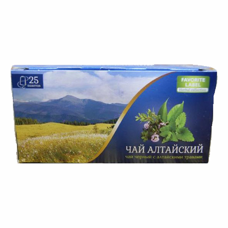 

Чай черный Herbal collection Алтайский 1,8 г х 25 шт