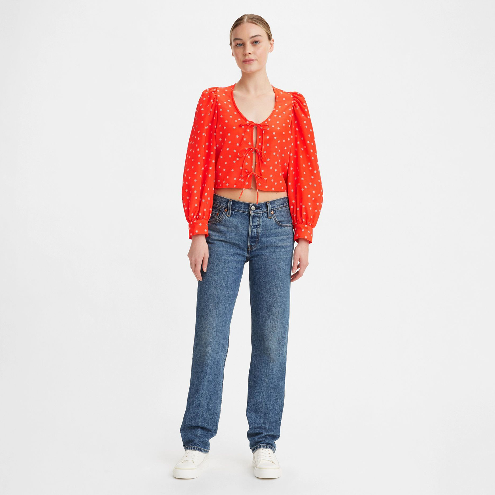 фото Джинсы женские levi's women 90's 501 jeans синие 31/32