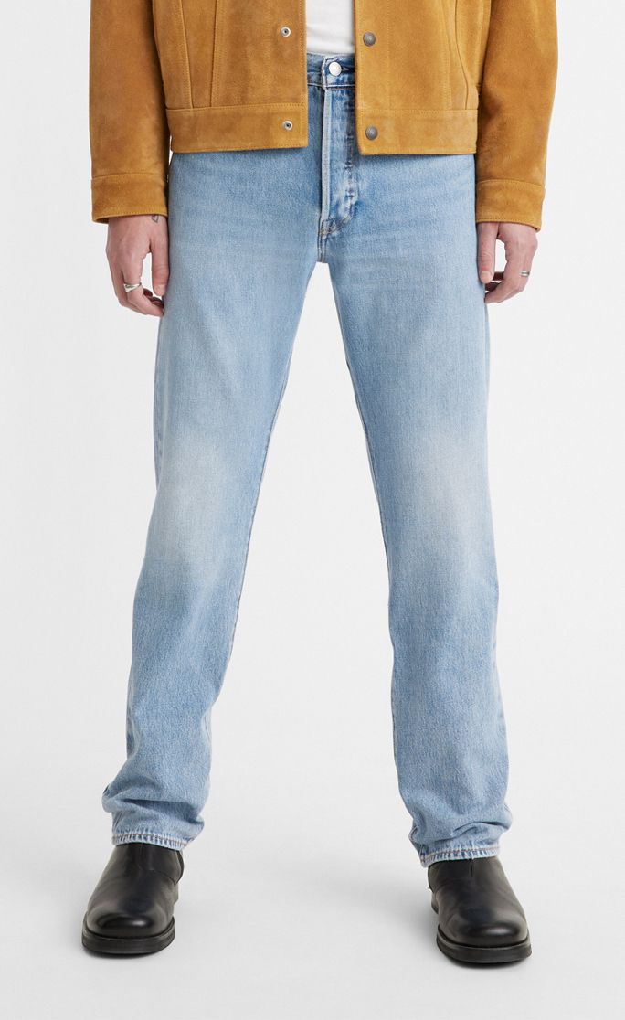 

Джинсы мужские Levi's 00501-3410 голубые 30/32, Голубой, 00501-3410