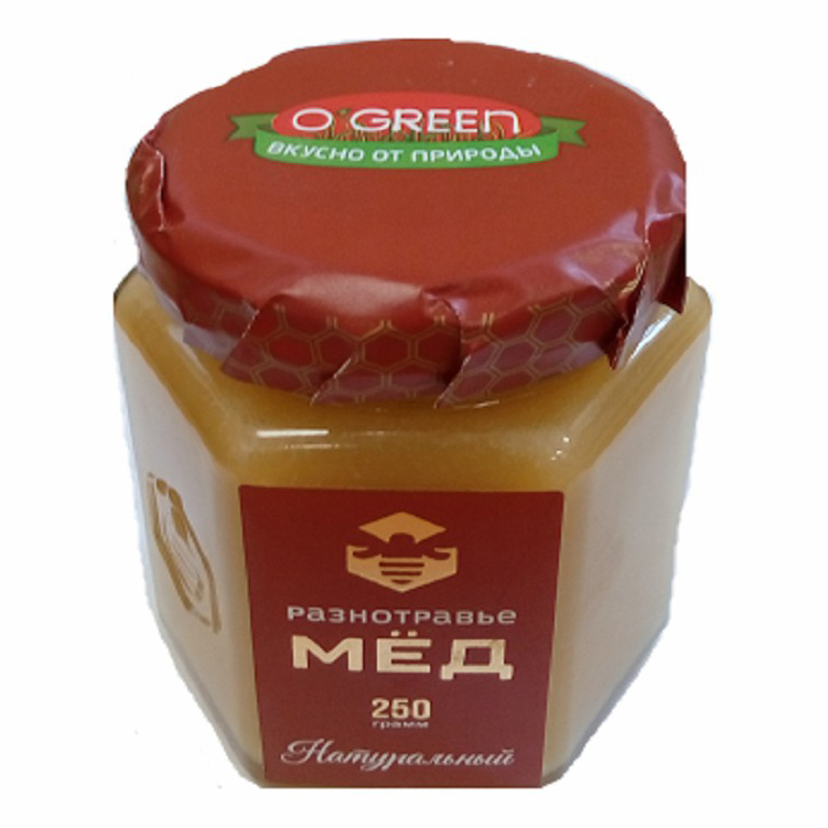 

Мед O'Green Разнотравье 250 г