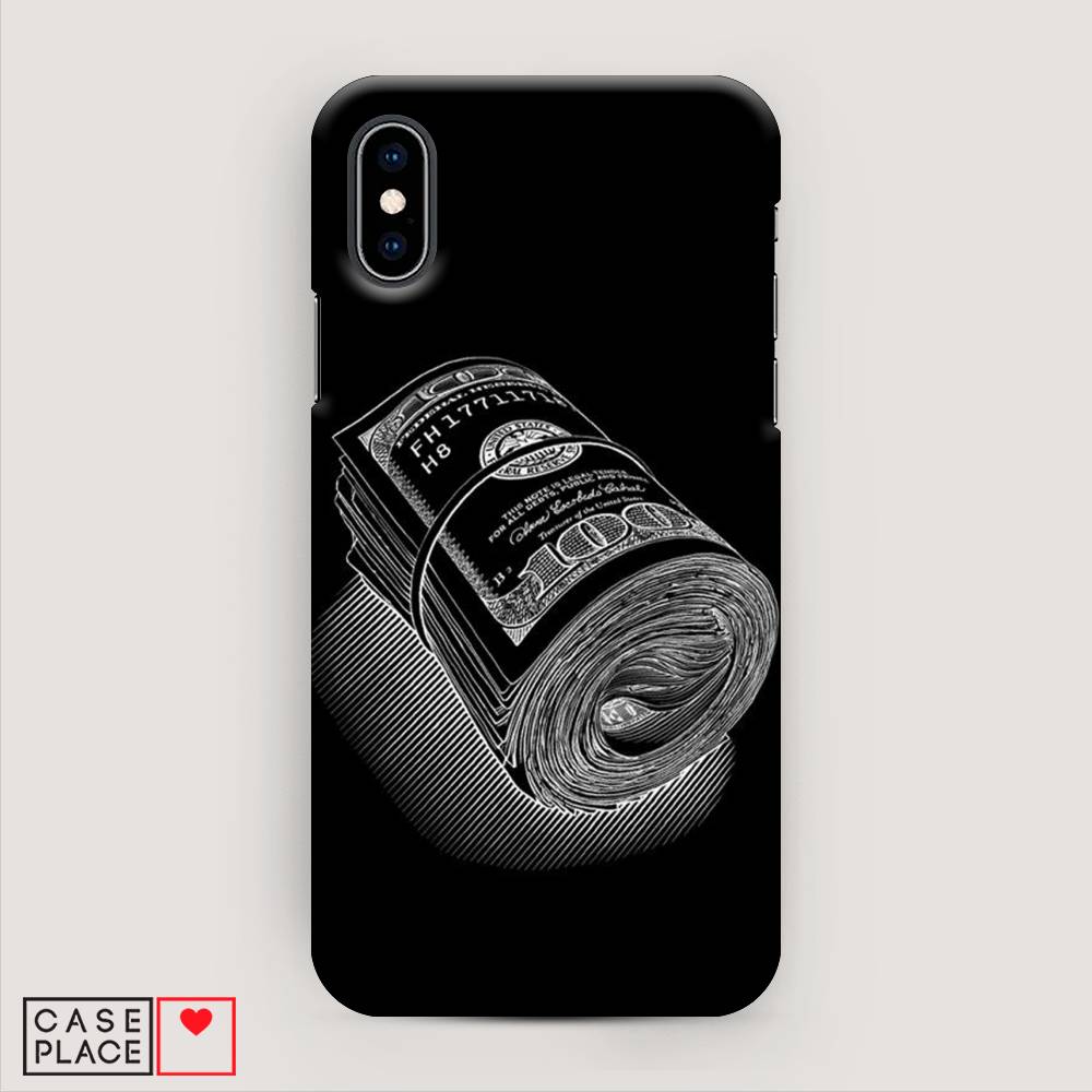 

Пластиковый чехол "Кубышка денег" на Apple iPhone XS (10S), 11820-4