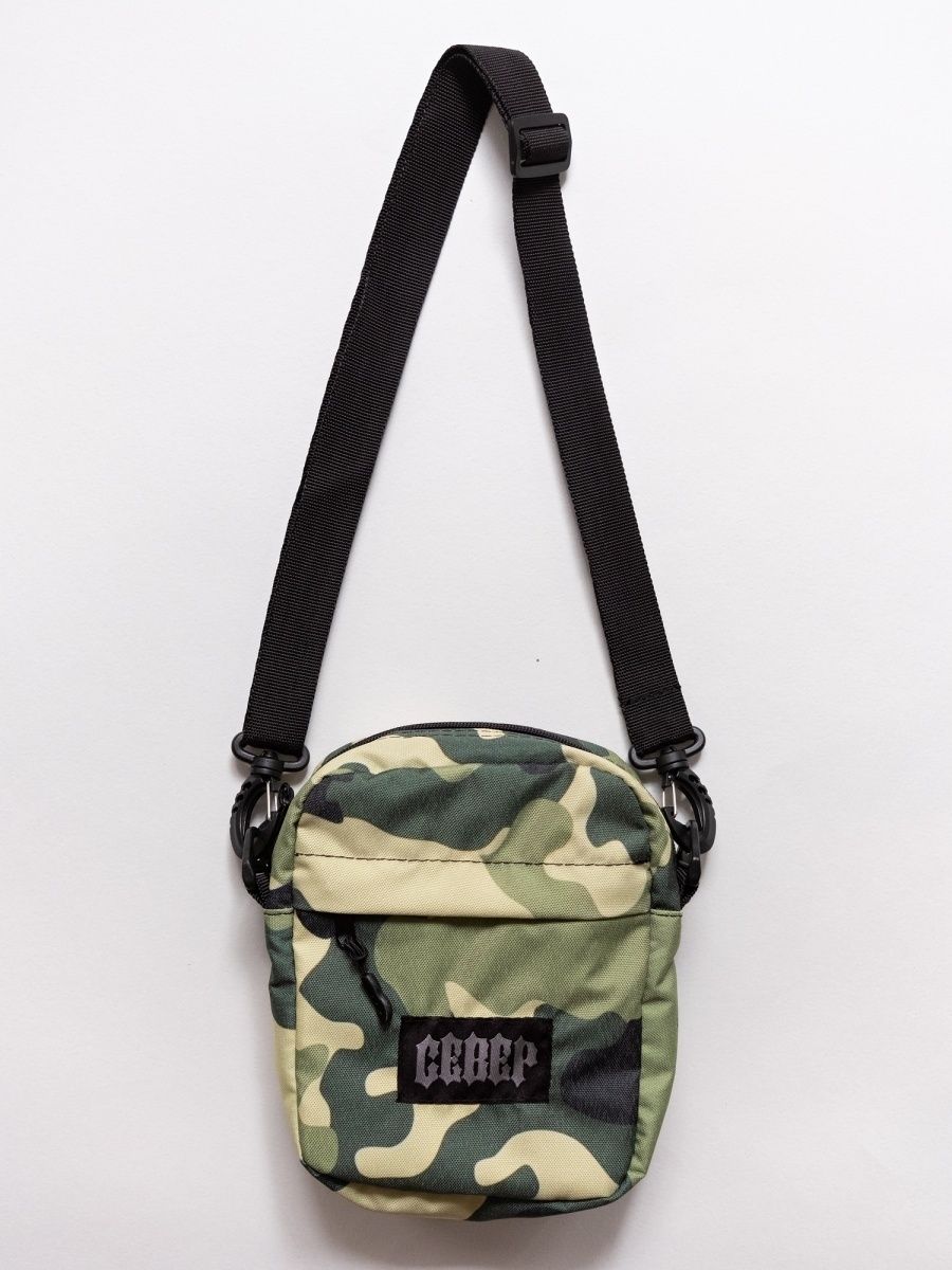 Сумка унисекс Severclothing B-Camo, зеленый