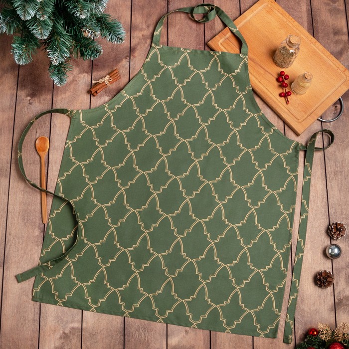 

Фартук Этель Gold ornament 60х70см, 100%хл, саржа 190 г/м2