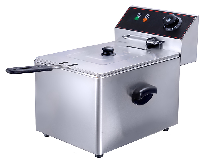 

Фритюрница Rosso HEF-4L серебристый, HEF-4L