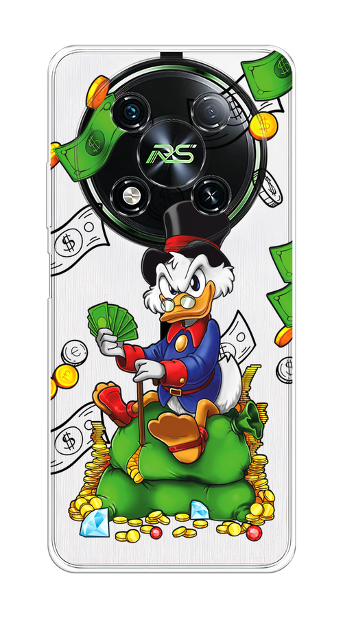 

Чехол на Itel RS4 "Scrooge Richness", Черный;синий;зеленый, 3202150-1