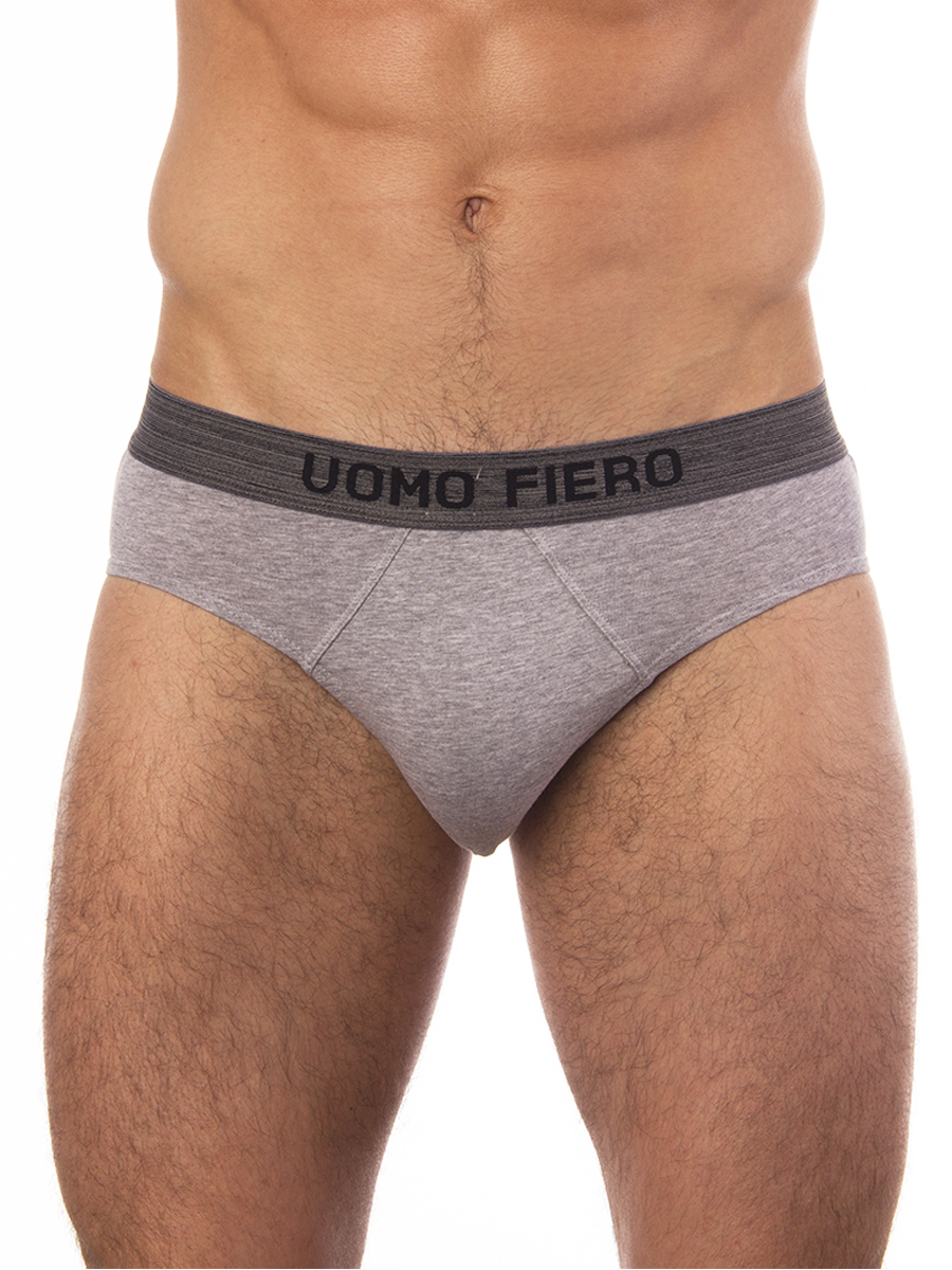 фото Трусы мужские uomo fiero 028fs серые xl