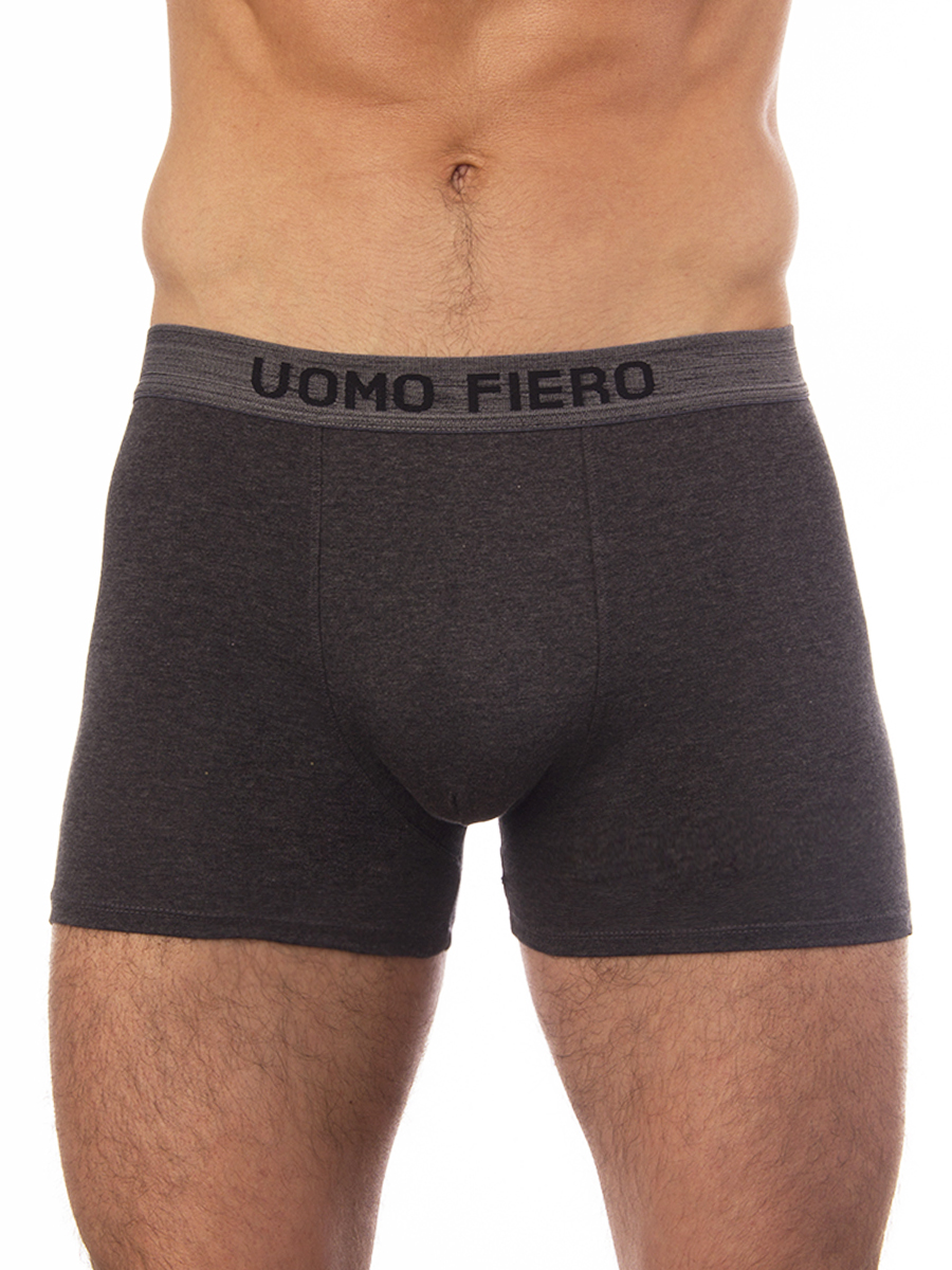 фото Трусы мужские uomo fiero 027fh серые m