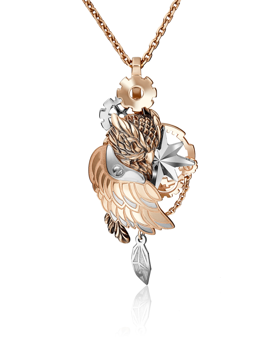 

Подвеска из красного золота/белого золота PLATINA jewelry 03-2847-00-000-1111-59, 03-2847-00-000-1111-59