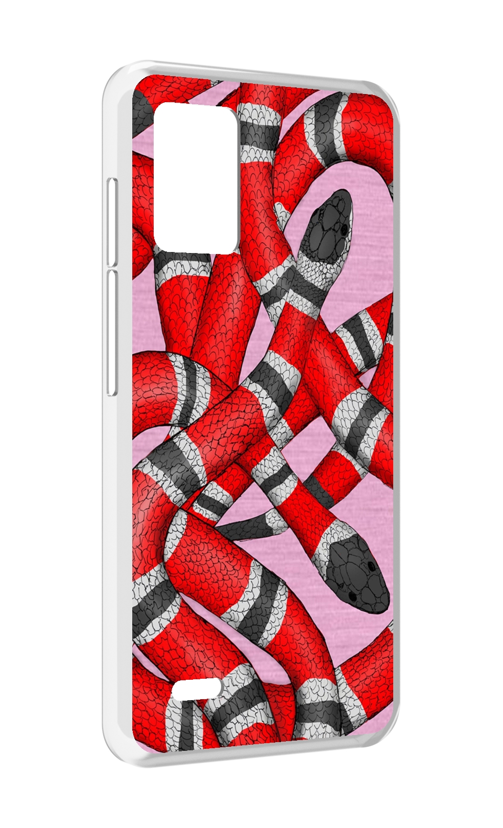 

Чехол MyPads змея-красно-черно-белый для UMIDIGI Bison X10S / Bison X10G, Прозрачный, Tocco