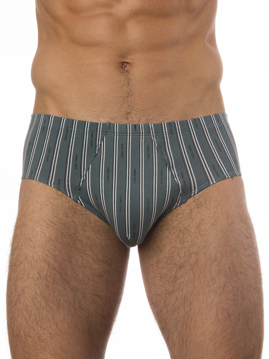 

Трусы мужские UOMO FIERO 040FS серые 54 RU, Серый, 040FS