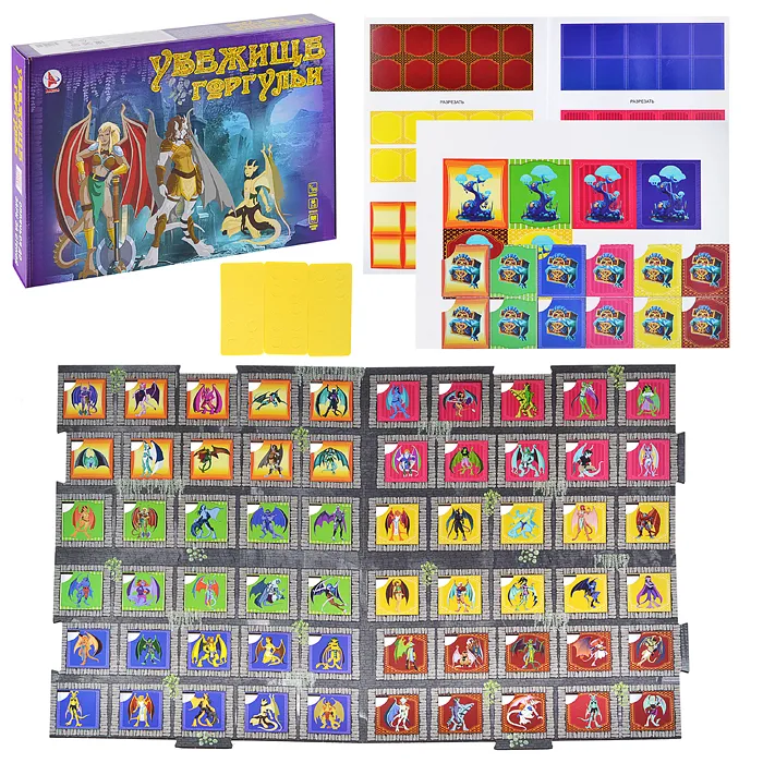 

Игра настольная Ракета Убежище Гаргулий Р3401