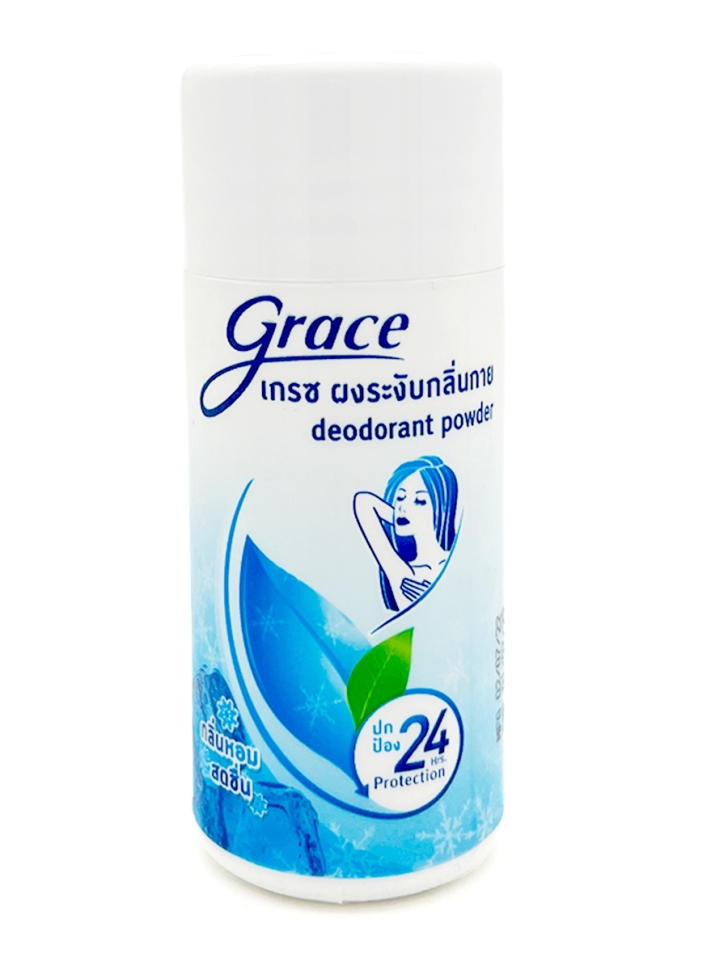 Дезодорант порошковый Grace Deodorant Powder Herbal растительный 35 г дезодорант кристалл grace crystal deodorant pure