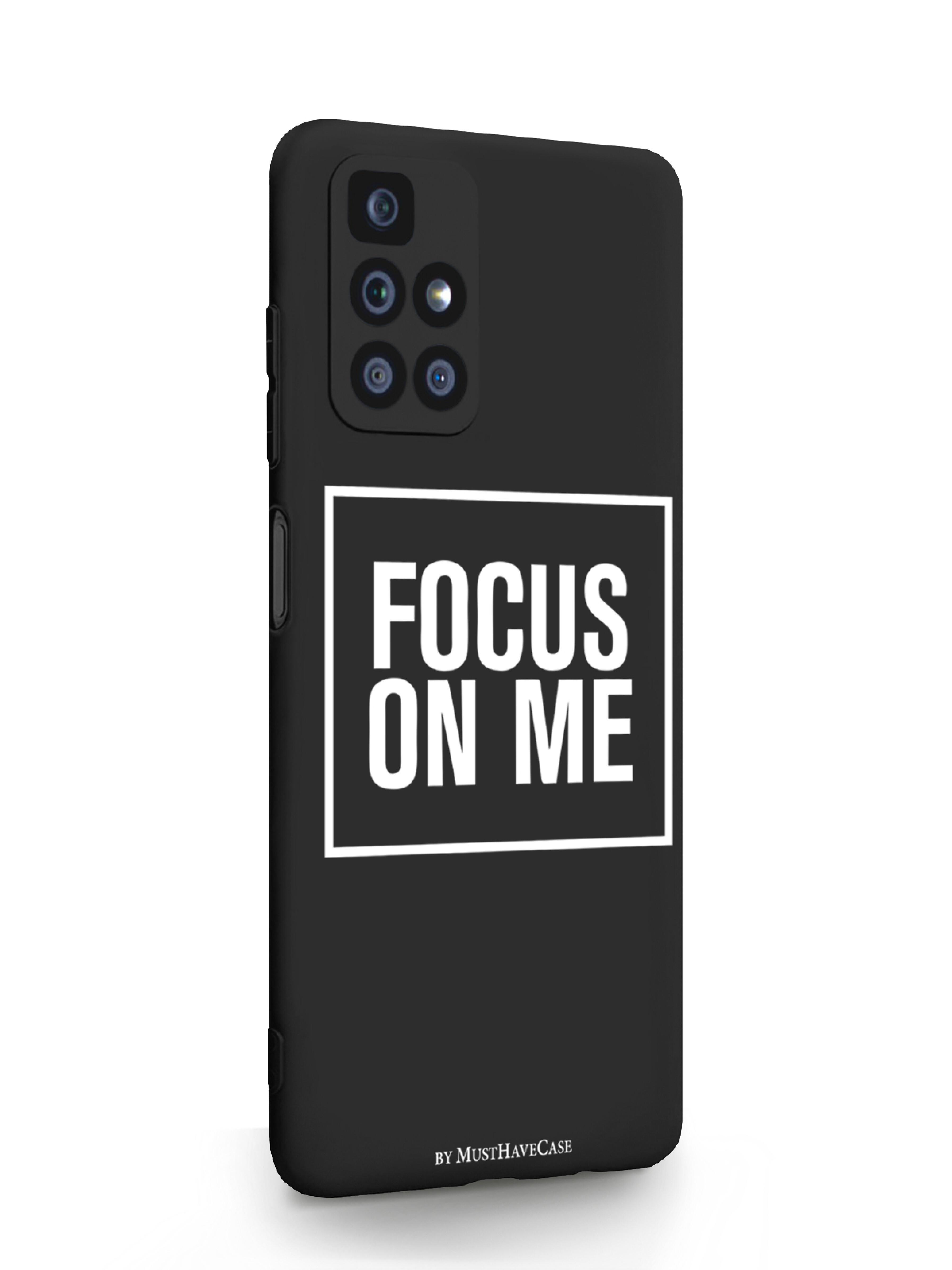 фото Чехол musthavecase xiaomi redmi 10 focus on me черный