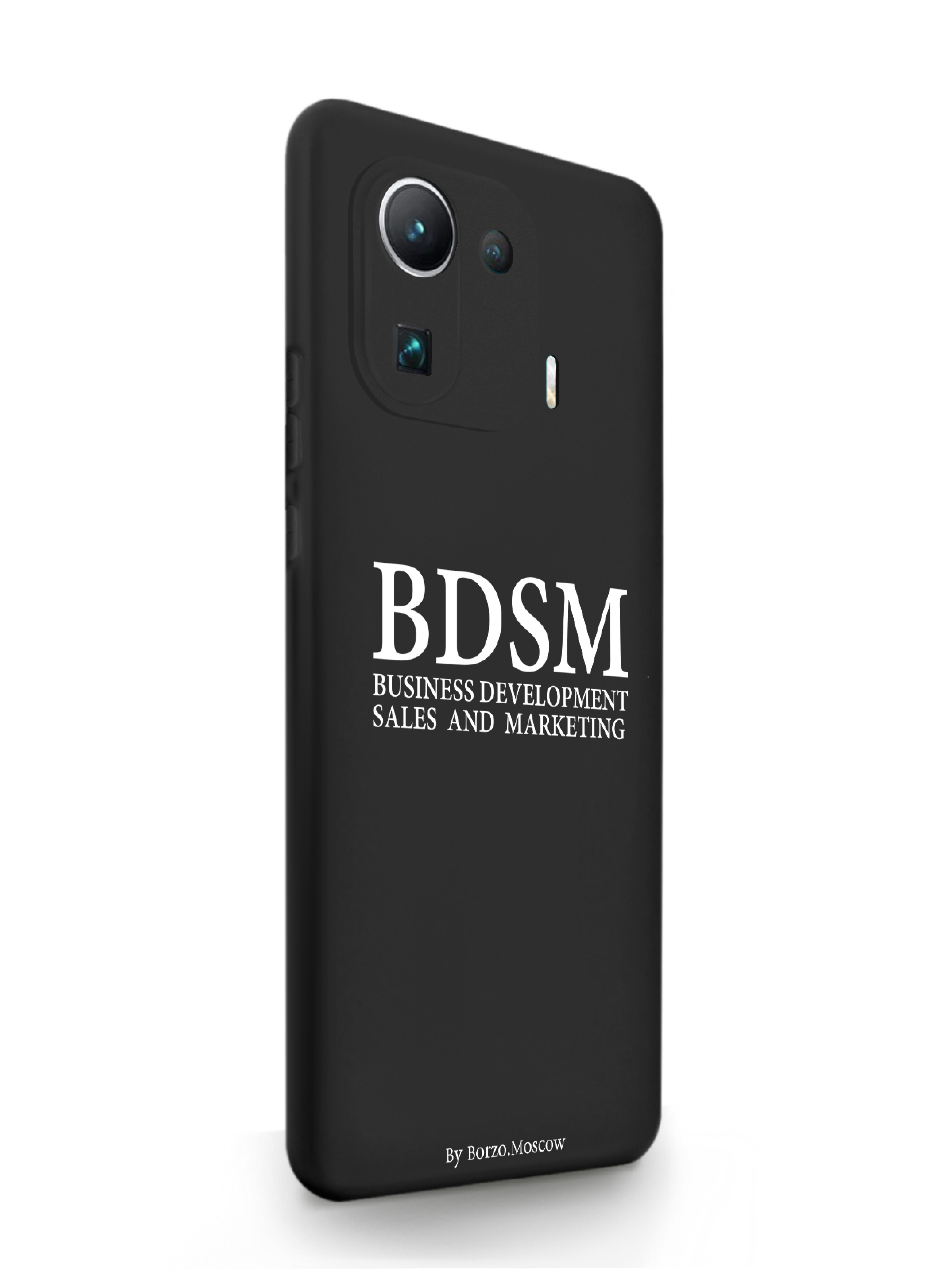 Чехол SignumCase Xiaomi Mi 11 Pro BDSM (business development sales and marketing черный