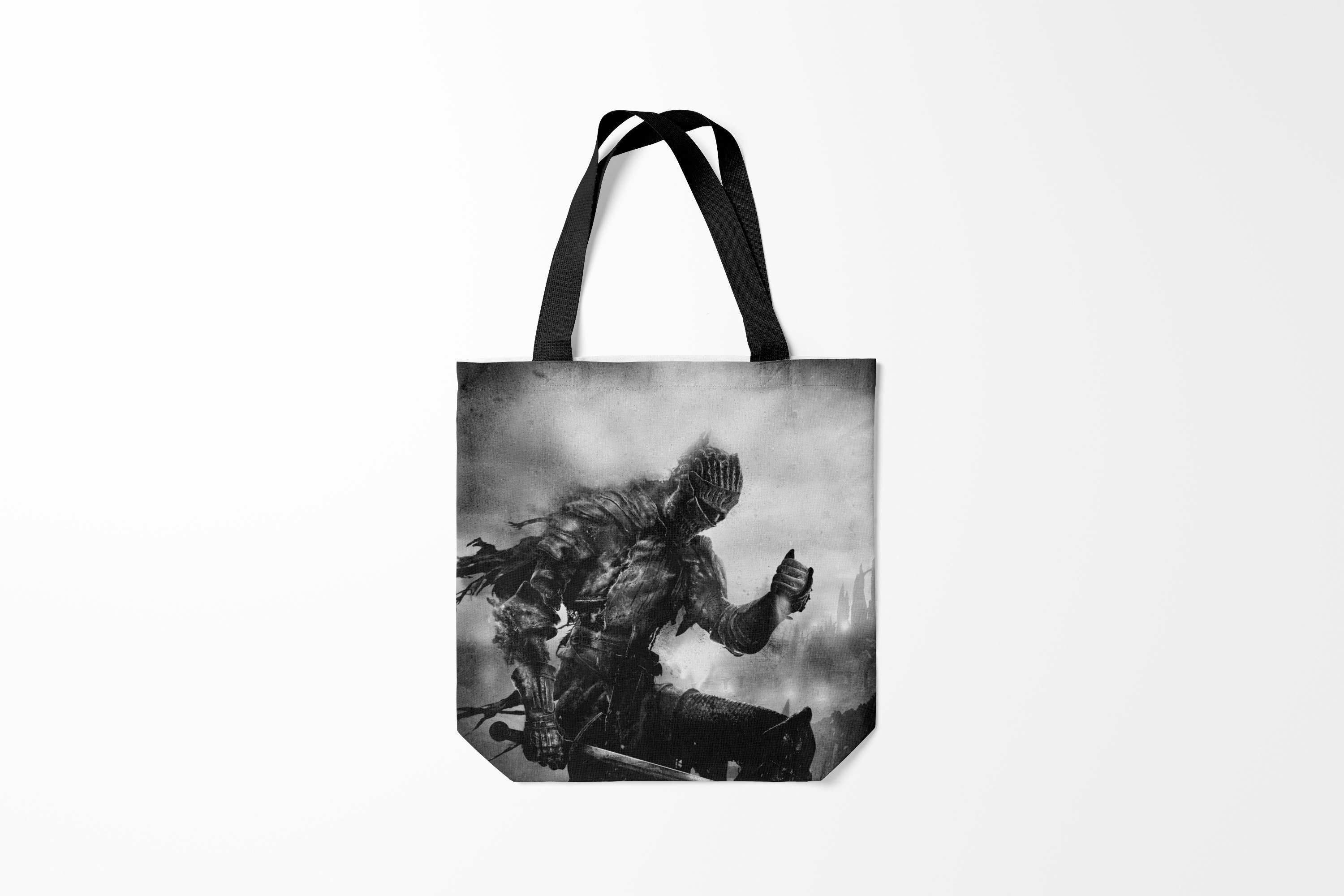 

Сумка шoппер унисекс Burnettie Разные игры DARK SOULS, серый, Разные игры DARK SOULS