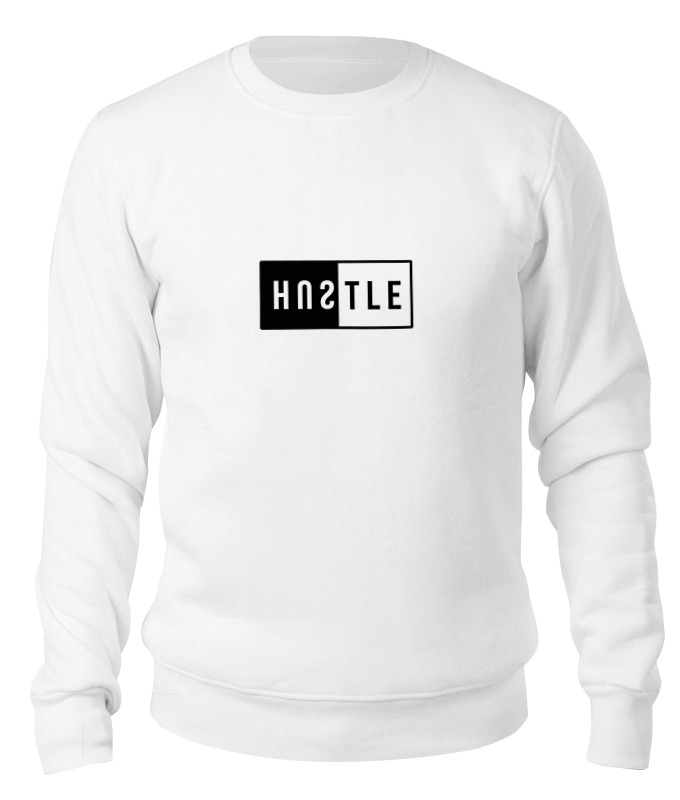 

Свитшот унисекс Printio Хасл (hustle) белый 2XL, Хасл (hustle)