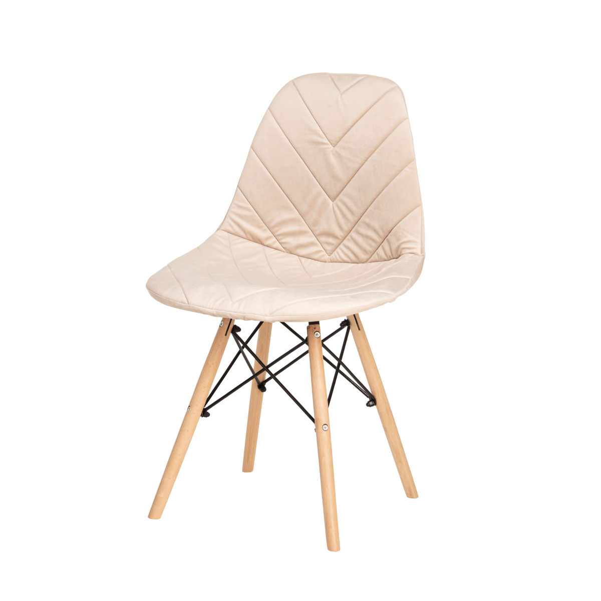 

Чехол для стула в стиле Eames LuxAlto 11482, ткань Велюр Светло-бежевый, 4 шт., Velur-Eames