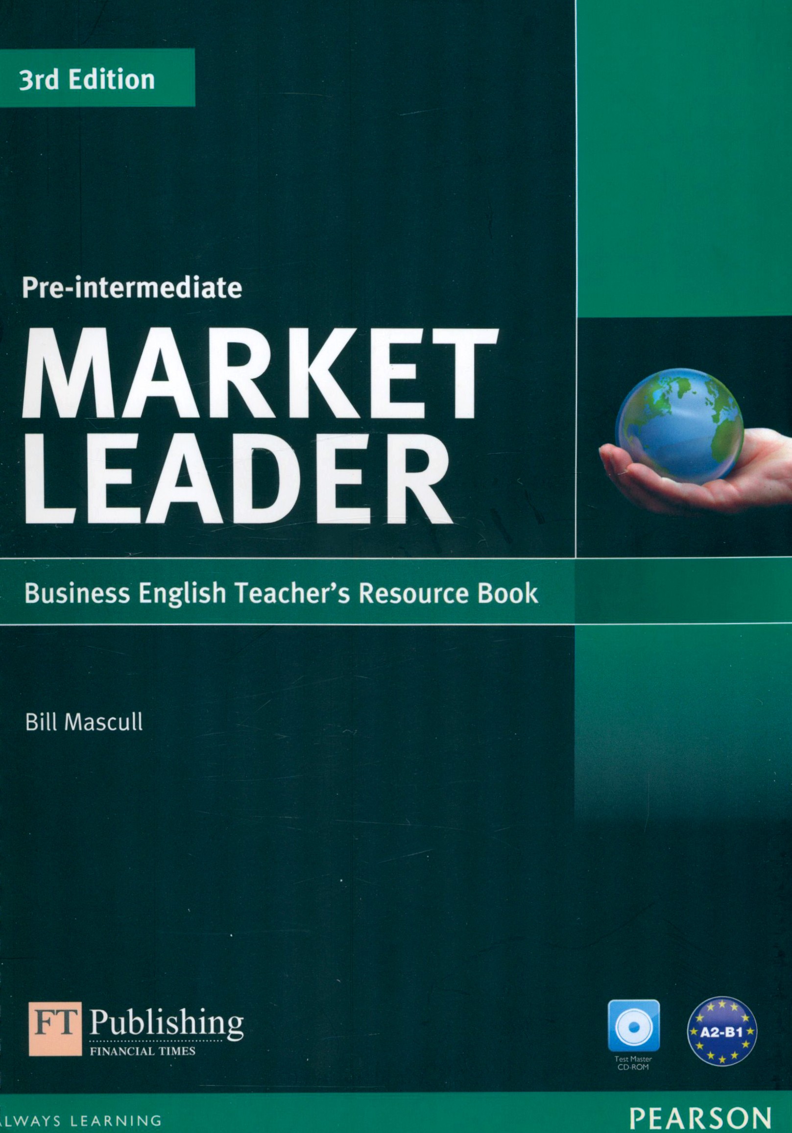 

Market Leader 3rd Edition Pre-Intermediate Teacher's Resource Book +Test Master CD