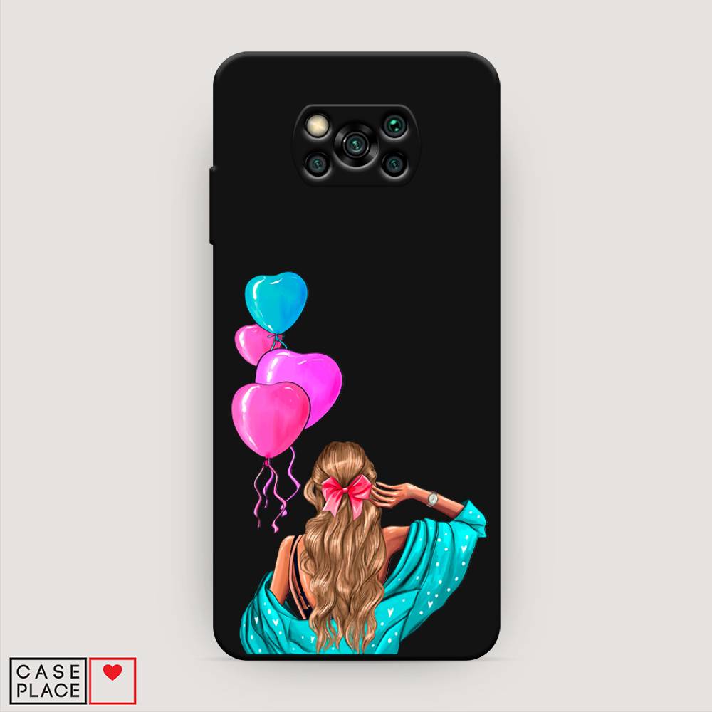 фото Матовый силиконовый чехол "день рождения" на xiaomi poco x3 nfc awog