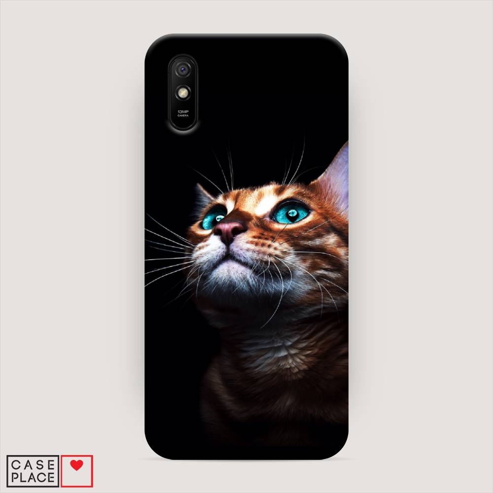 

Пластиковый чехол "Мечтательный кот" на Xiaomi Redmi 9A, 38920-1