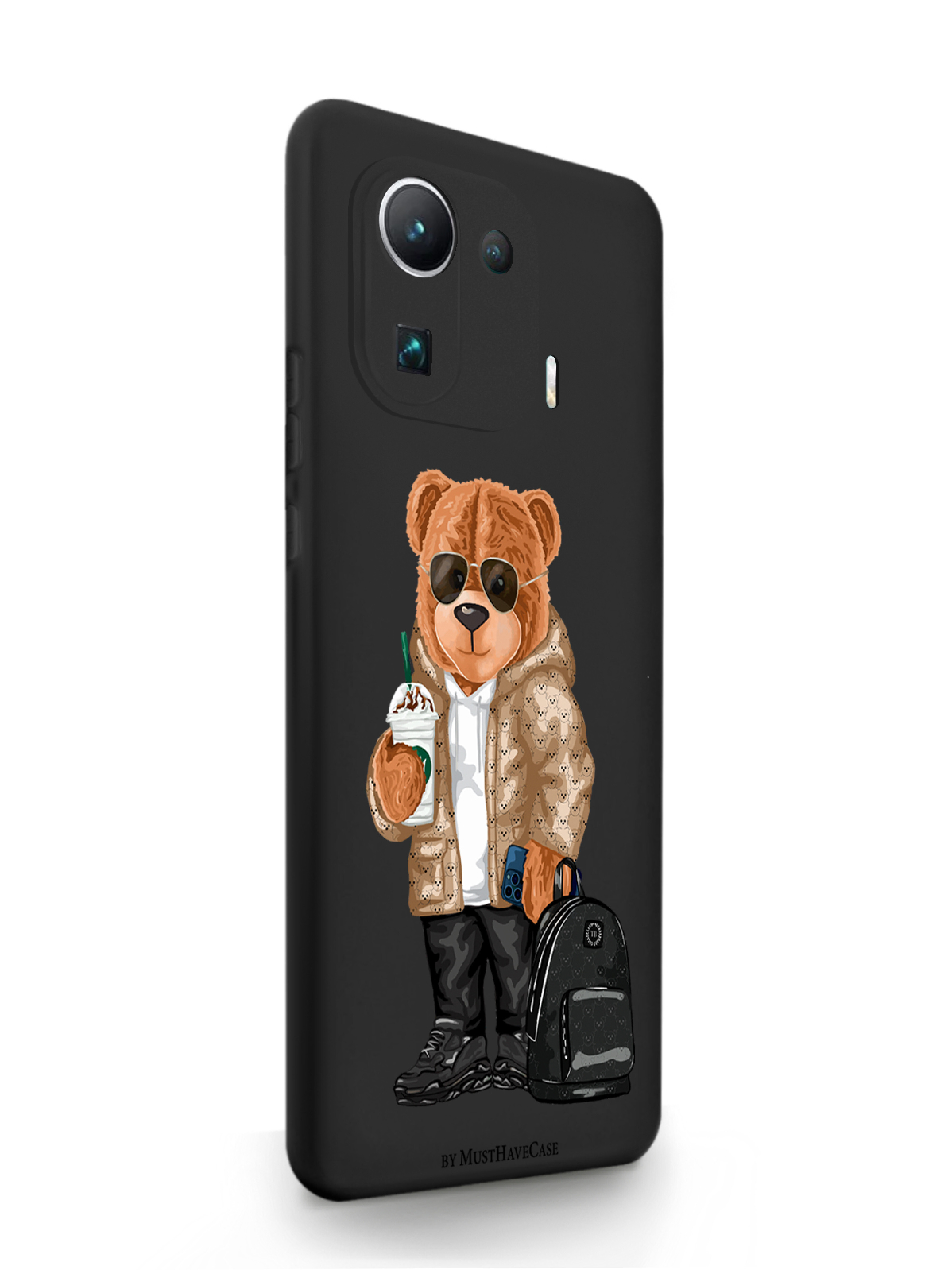 

Чехол MustHaveCase Xiaomi Mi 11 Pro Tony Style в очках черный, Коричневый;черный;белый, Xiaomi Mi 11 Pro Tony Style в очках