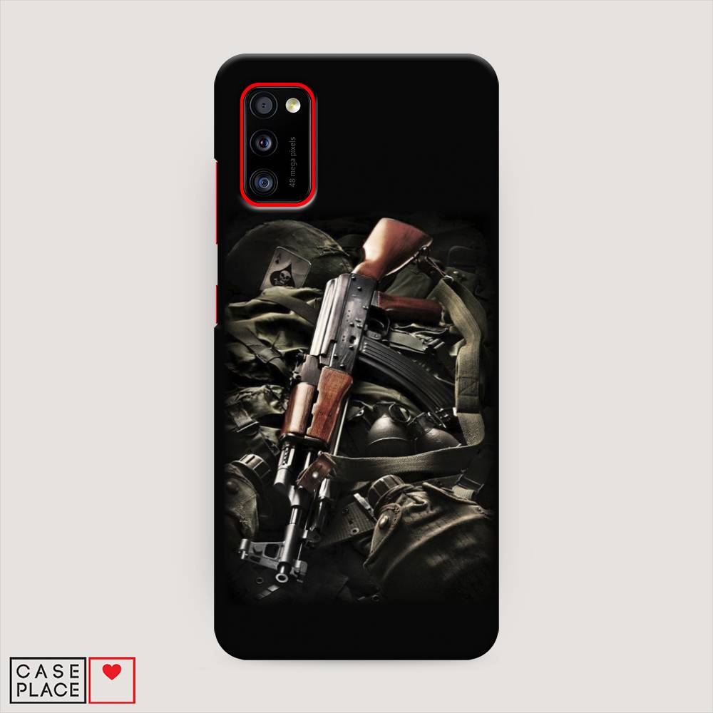 

Пластиковый чехол "Автомат" на Samsung Galaxy A41